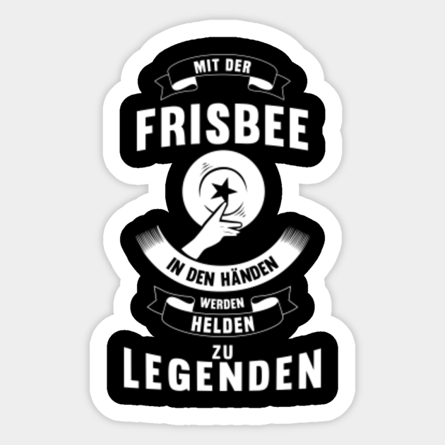 Disc Golf German Quote Design for a DiscGolf Player Disc Golf German